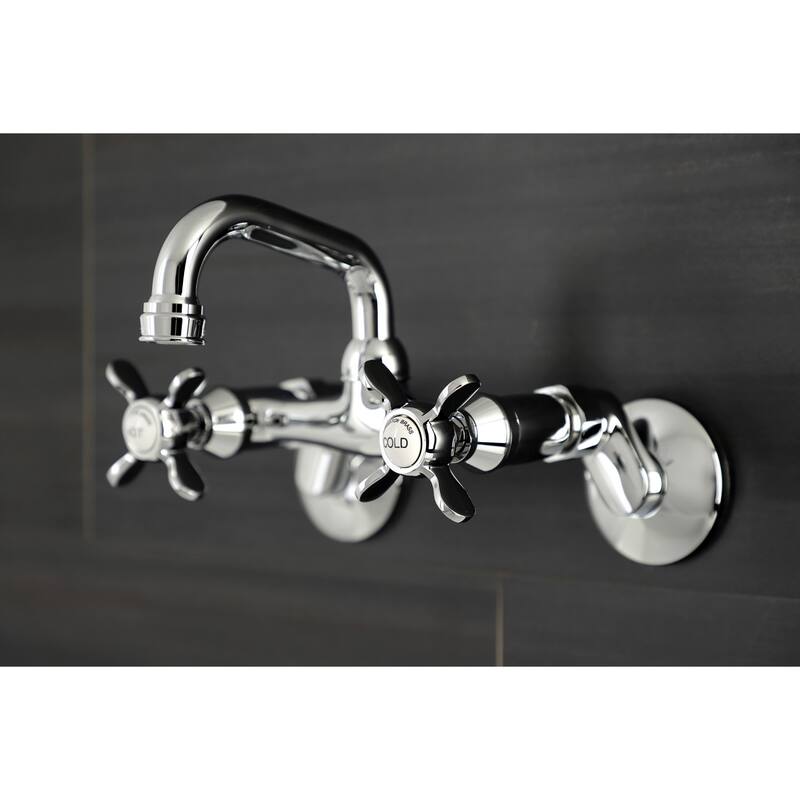 Kingston Two-Handle Wall Mount Bar Faucet