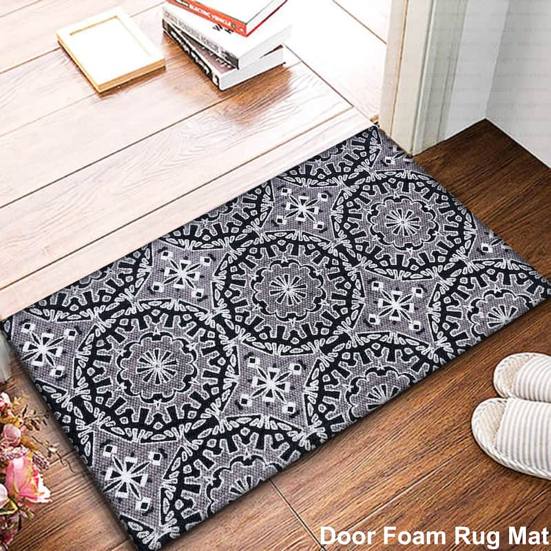 Handwoven Anti Fatigue Cushioned Standing Cotton Doormat/Bathroom/ Kitchen Mat 18"x30"
