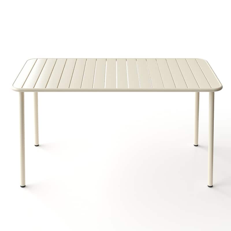 Sella long table outdoor dining table villa courtyard balcony table outdoor leisure table simple garden waterproof table