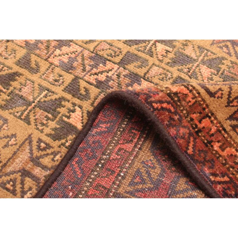 ECARPETGALLERY Hand-knotted Teimani Brown Wool Rug - 2'8 x 4'7