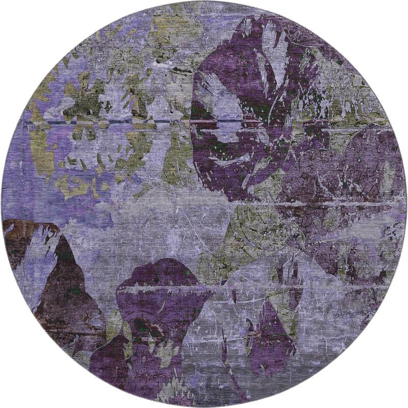 Premium Washable Super Soft Solid Abstract Mayfield Rug