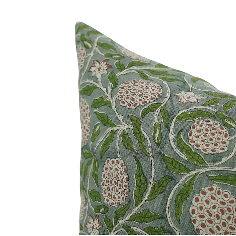 Cotton Bohemian Block print pillow Cover Mandakini