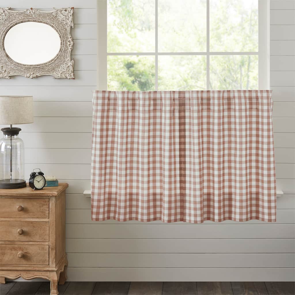 Annie Buffalo Portabella Check Tier Set of 2 L36xW36