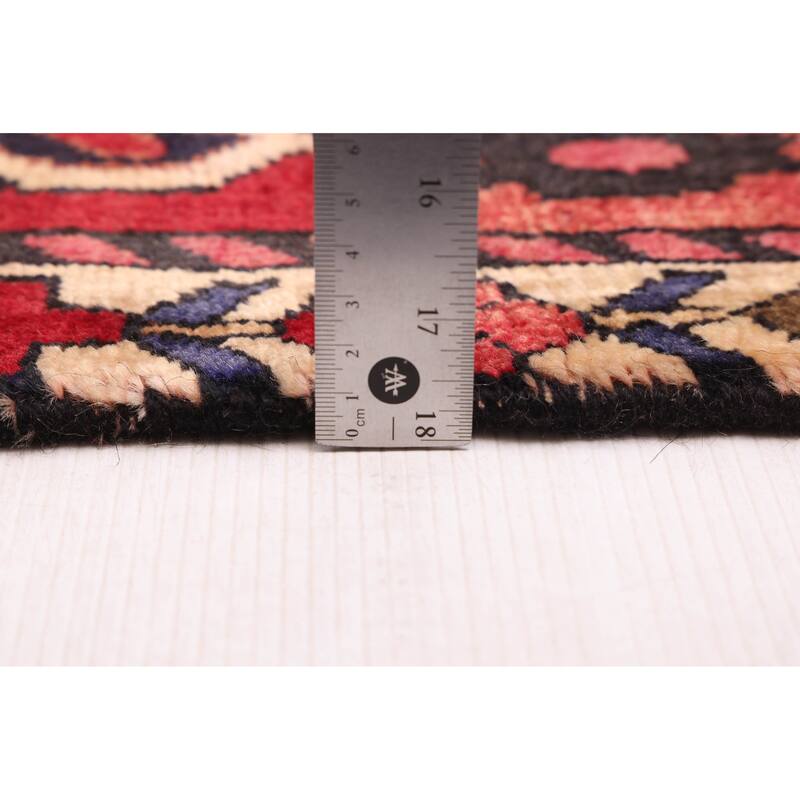 ECARPETGALLERY Hand-knotted Kayseri Vintage Light Red Wool Rug - 3'2 x 10'2