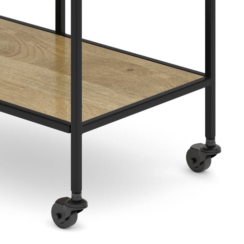 Barnes - 29" Bar cart - Natural