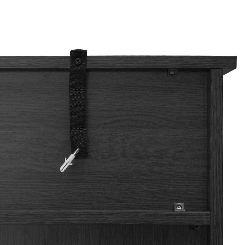 58-60" Fireplace TV Stand for 55-65" TVs w/ 18-23" Insert Farmhouse/Modern/Rustic Barn/Glass Doors Espresso/Grey/Brown/White Oak