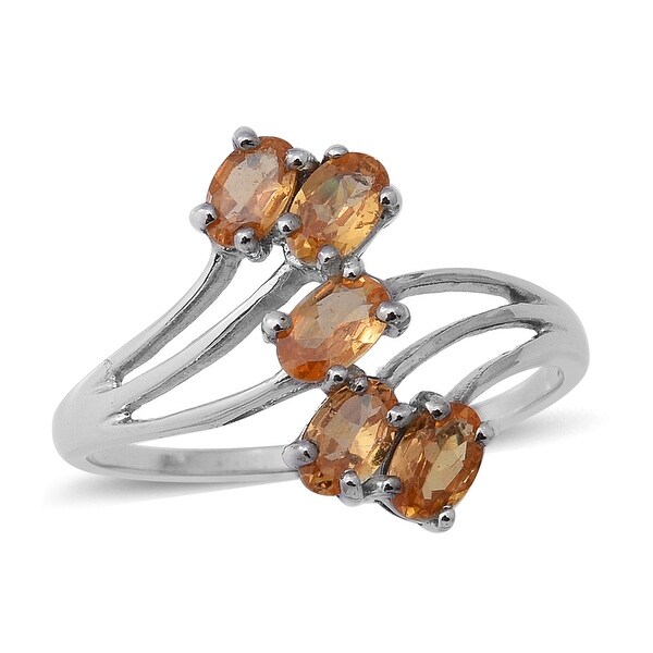 spessartine garnet ring