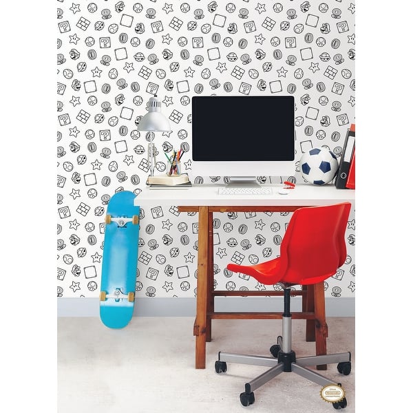 nintendo wallpaper bedroom