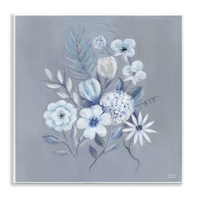 Stupell Mixed Flower Bundle Wall Plaque Art Design By Marilyn Dunlap