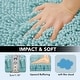 preview thumbnail 129 of 134, Deconovo Chenille Bath Rugs - Thick Plush Microfiber, Non-Slip Washable Bathroom Mats