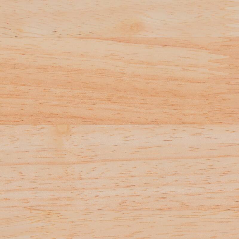 Hosea Japandi Carved Honeycomb Natural Queen Size Platform Bed