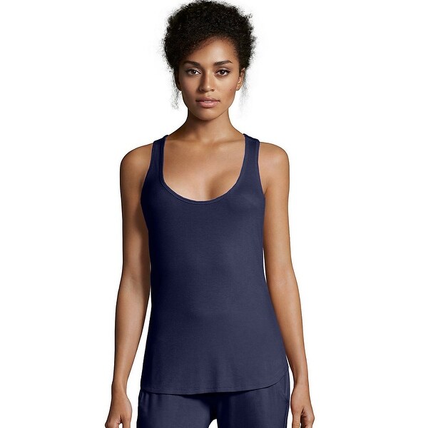 Maidenform Rib Tank - Color - Peacoat - Size - L