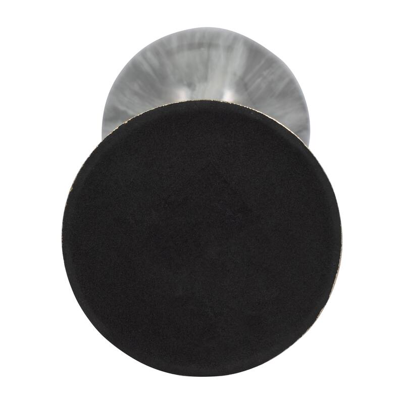 Glass Modern Stem Round Tealight Candle Holder