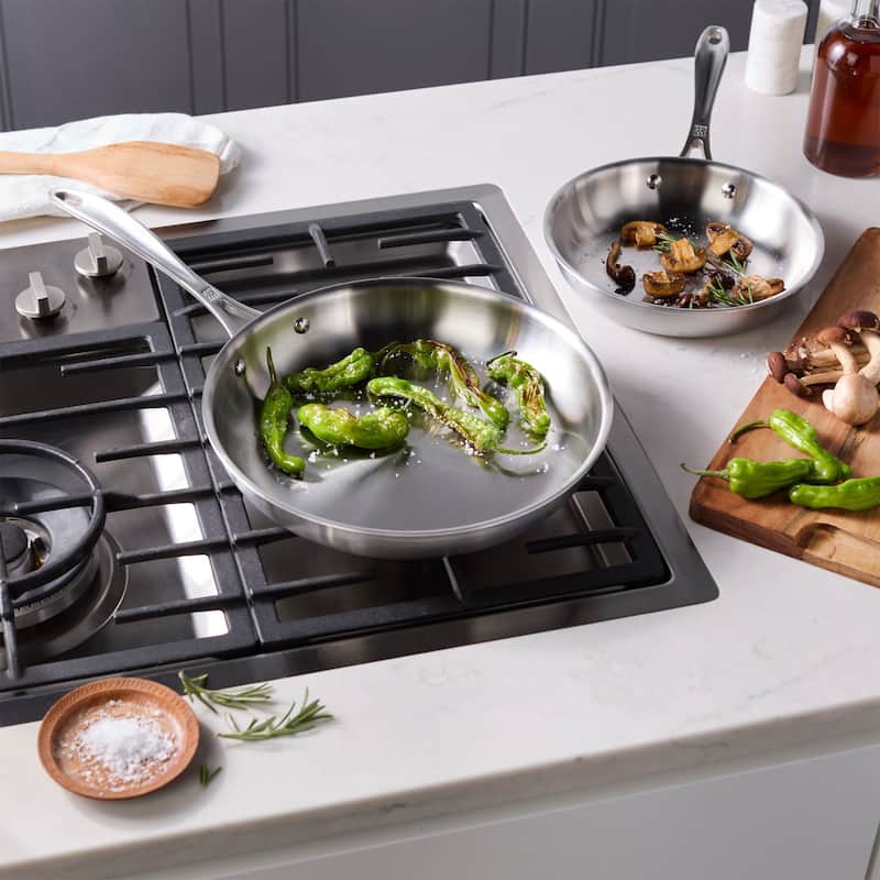 ZWILLING Spirit 3-ply 2-pc Stainless Steel Fry Pan Set