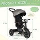 preview thumbnail 2 of 10, Baby Tricycle,6 in 1 Trike with Retractable Canopy,Adjustable Push Handle,Rotatable Seat ,Detachable Guardrail,Rear Basket