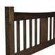 preview thumbnail 10 of 8, Grain Wood Furniture Shaker Queen Slat Platform Bed solid wood