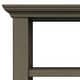 preview thumbnail 18 of 49, WYNDENHALL Normandy 14 inch Wide Solid Wood Transitional Narrow Side Table - 14 Inches wide