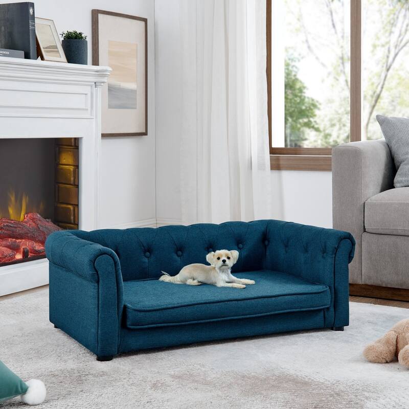 Elevated Rectangle Dog Sofa Bed for Medium & Large Dogs