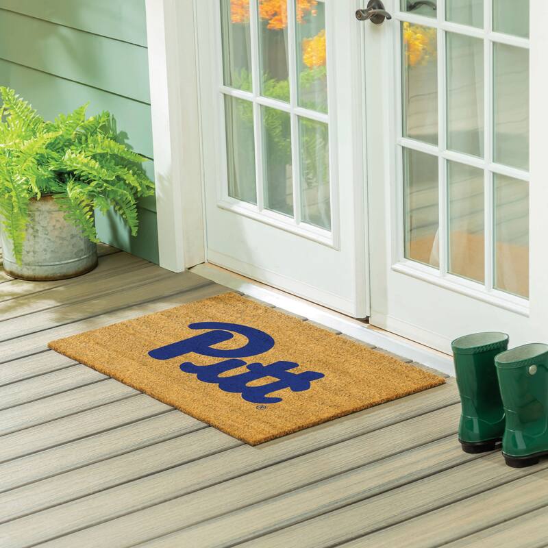 University of Pittsburgh Full Color Indoor/Outdoor Coir Mat - 36" x 24"