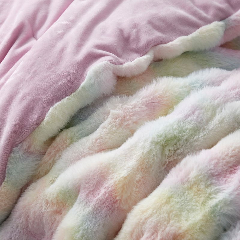 Sherbert Scoops - Coma Inducer® Oversized Comforter Set - Rainbow Sprinkles