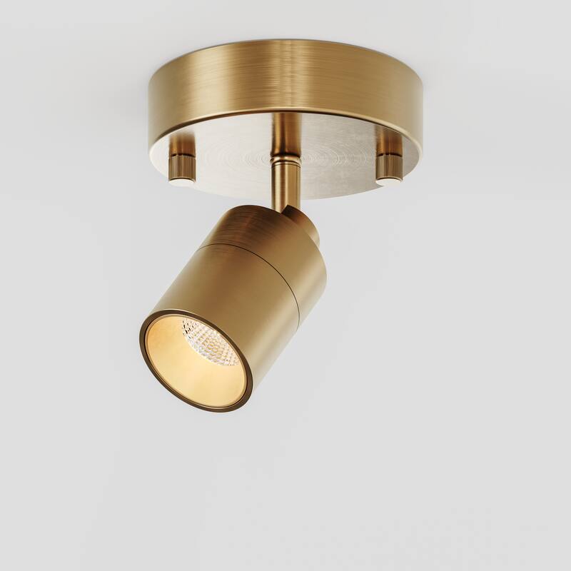 VidaLite - Shura LED Spot Light 3000k, Brushed Brass - Brass