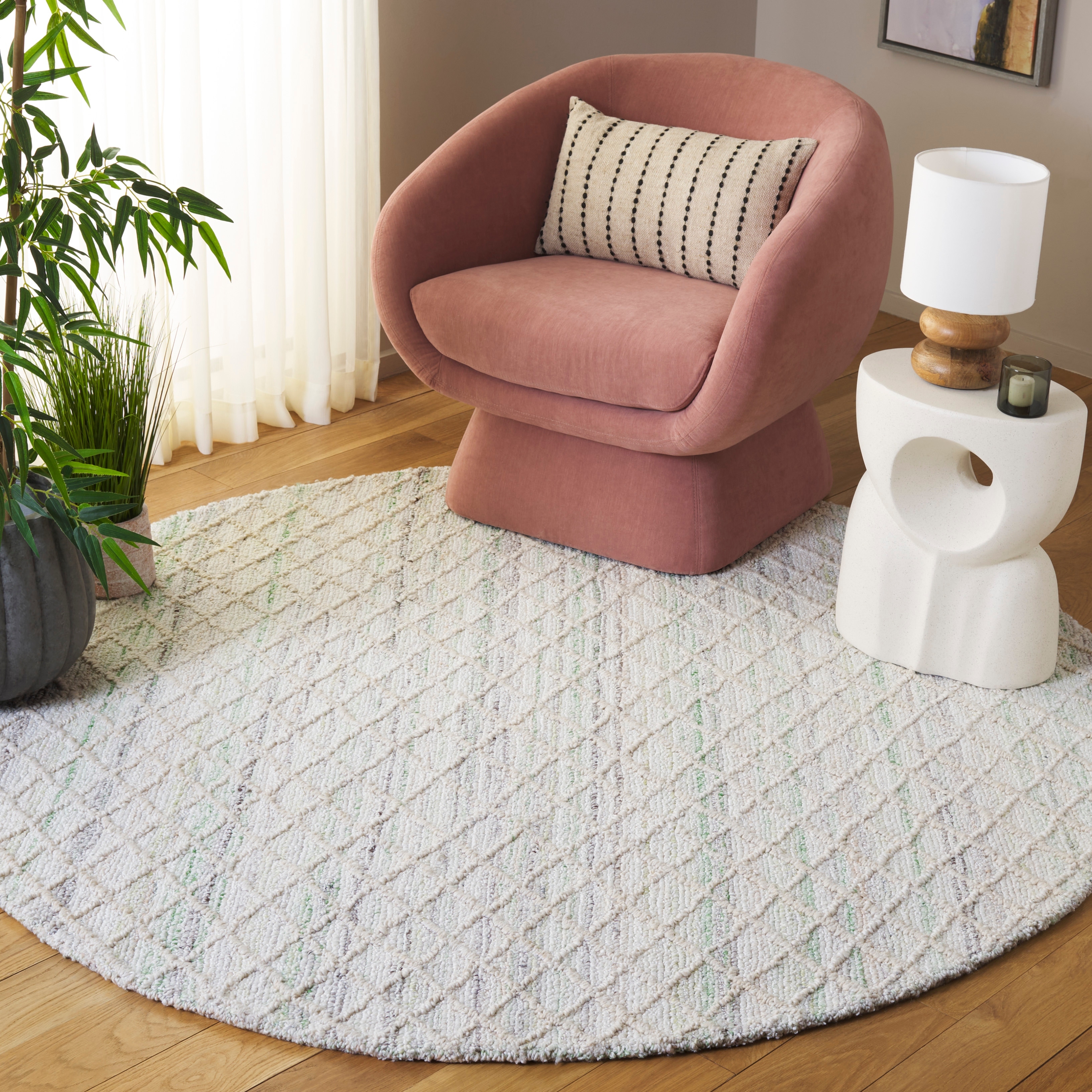 SAFAVIEH Handmade Abstract Ryouko Contemporary Wool Rug