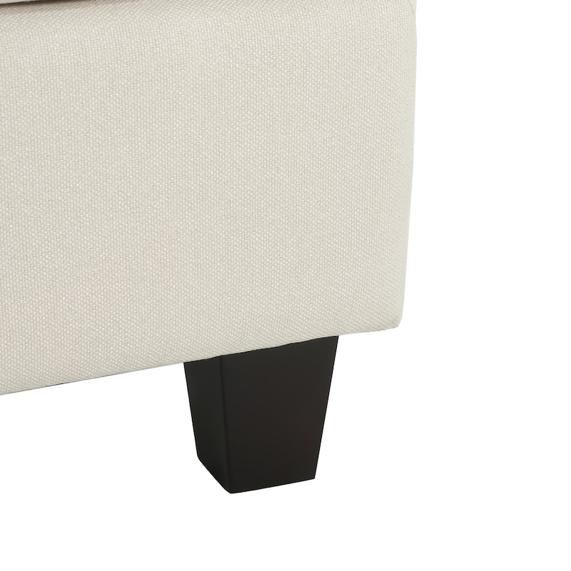 Rosella Fabric Ottoman by Christopher Knight Home