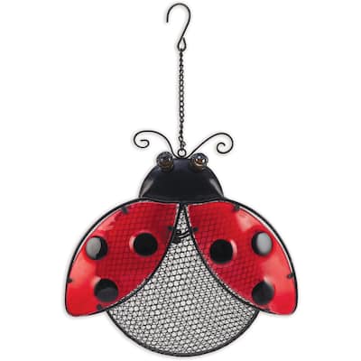Ladybug Bird Feeder