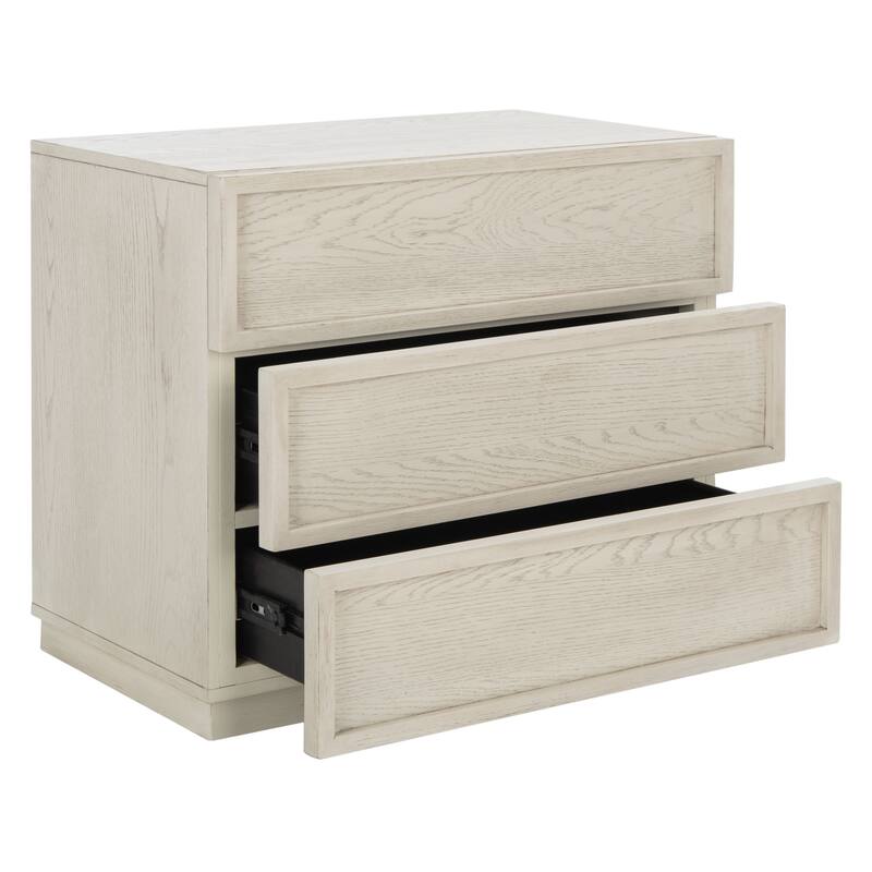 SAFAVIEH Couture Damasa 3-Drawer Wood Chest