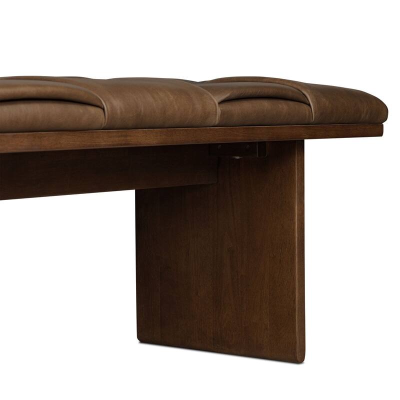 Poly & Bark Lapua 55" Leather Bench