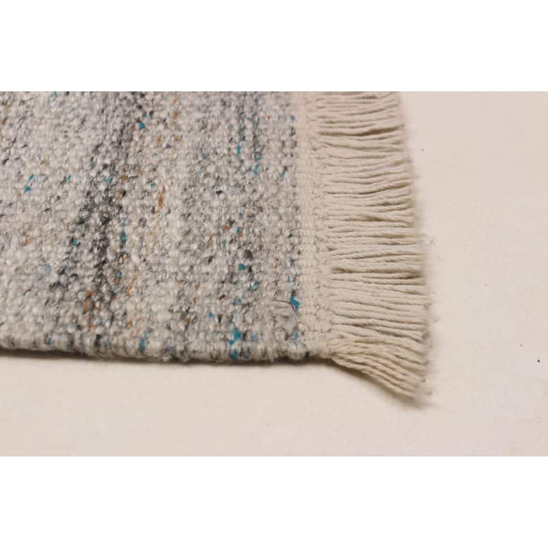 Boho Grey Kilim 5'1" x 8'3" - 5'1 x 8'3