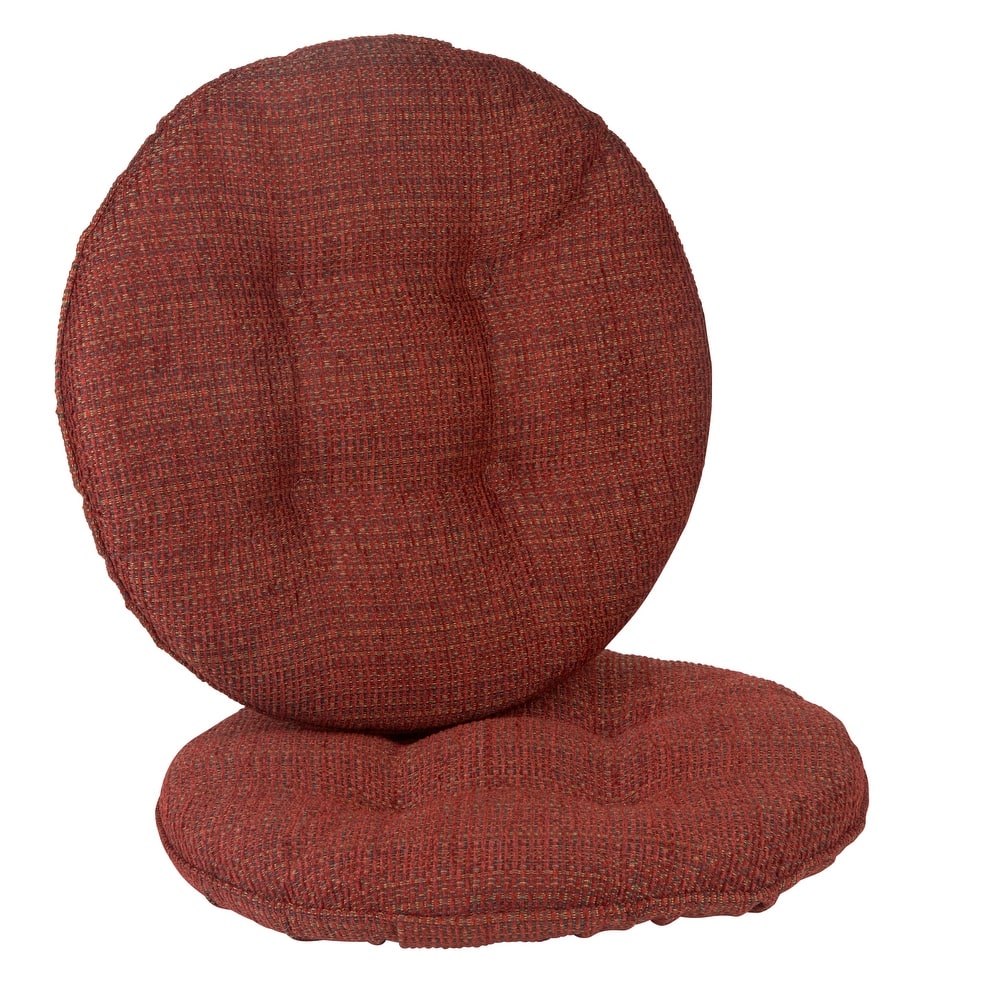 Klear Vu Tyson Tufted Barstool Cushion Set