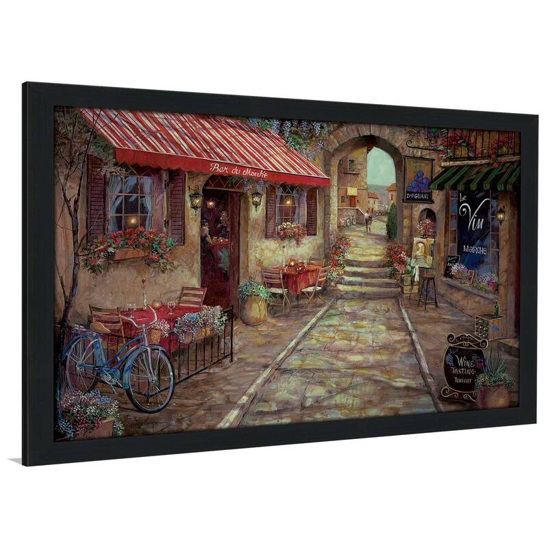 "Bar du Marche" by Ruane Manning Print on Acrylic