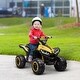 preview thumbnail 12 of 13, 12V Electric ATV for Kids, 4-Wheeler Ride-On with Wear-Resistant Wheels, Music, and Lights, Red