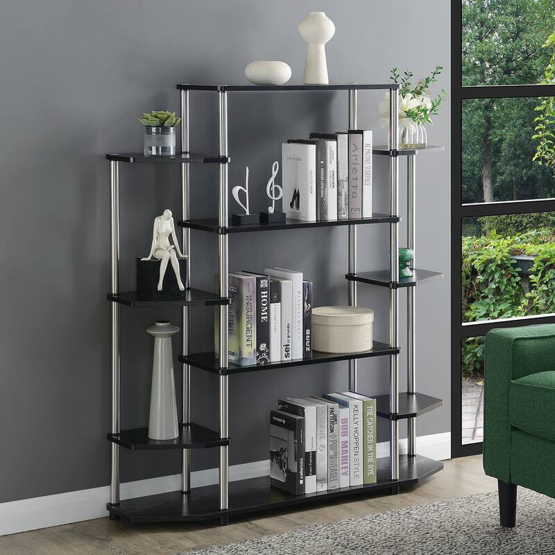 Convenience Concepts Designs2Go Wall Unit Bookshelf - Black