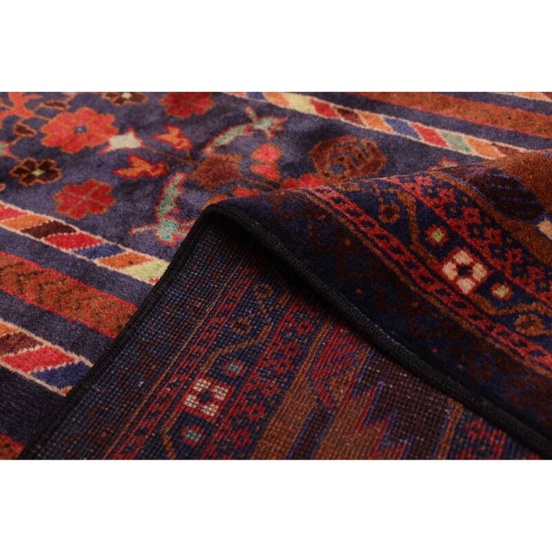 ECARPETGALLERY Hand-knotted Teimani Dark Copper Wool Rug - 3'8 x 6'7