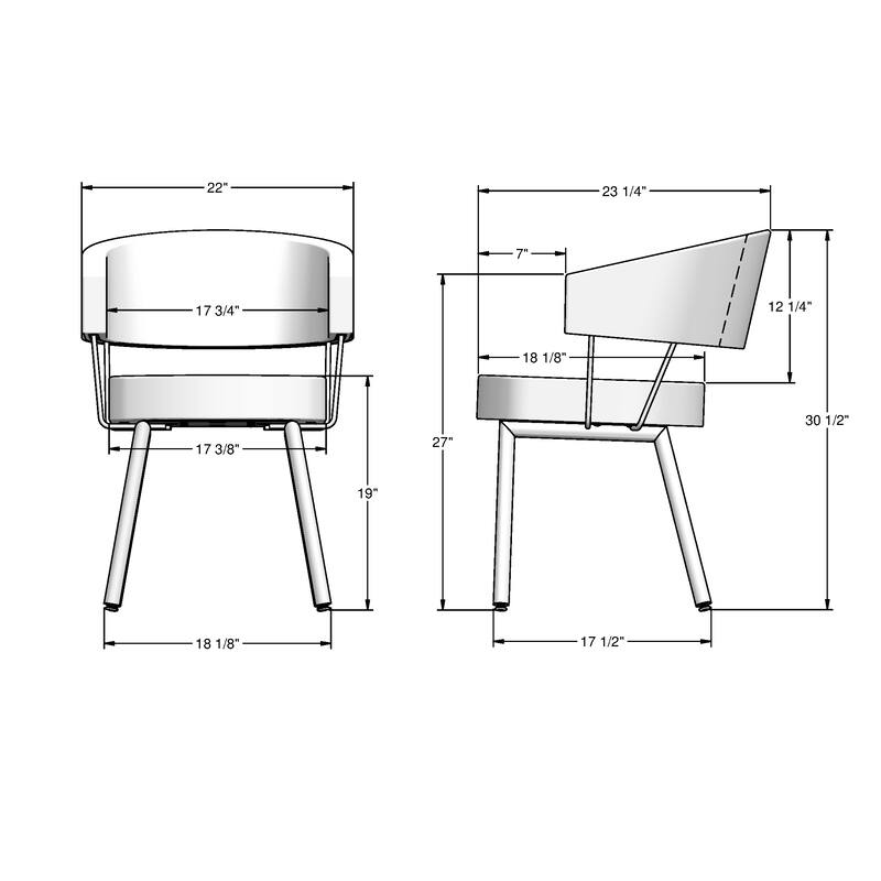 Amisco Corey Dining Chair