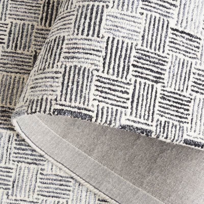 SAFAVIEH Handmade Micro-Loop Courteney Transitional Wool Rug