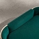 preview thumbnail 8 of 29, Velvet Cushion Chair With Solid Wood legs and Bent Wood Back/Pet Sofa