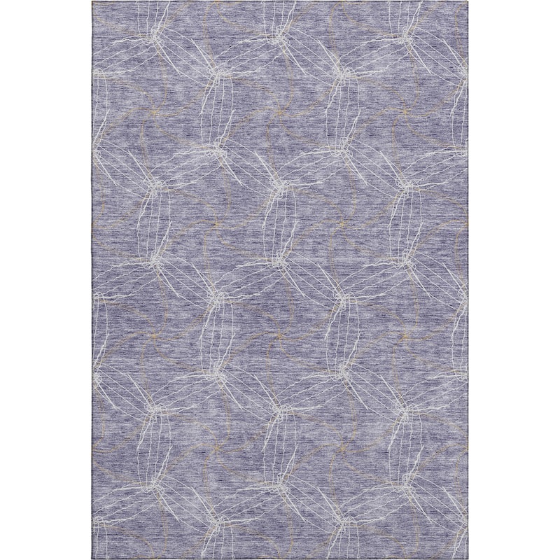 Premium Washable Super Soft Modern Symphony Mayfield Rug