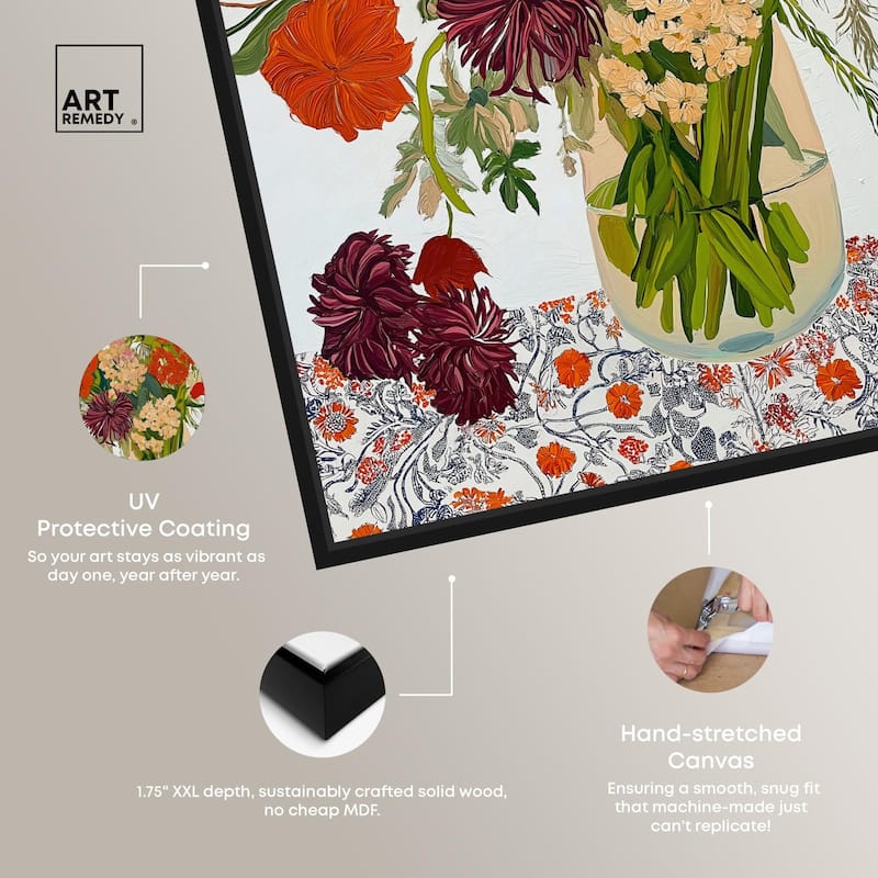 Abundant Blossom Canvas by Art Remedy