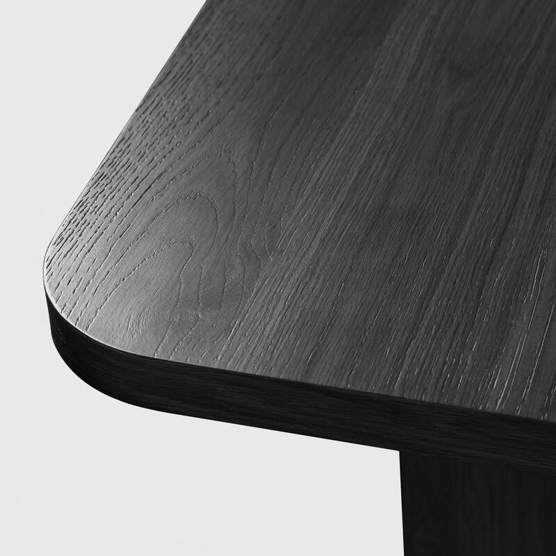 Solid Wood Square Dining Table for 6-8 People Nordic style