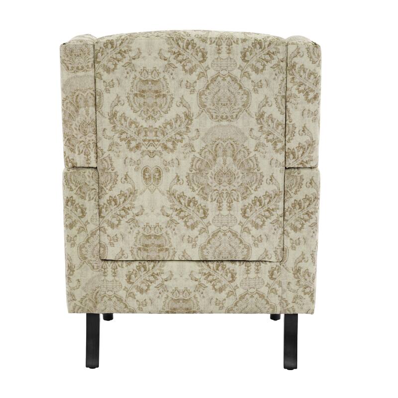 Wingback Accent Chair Nailhead Trim Living Room Reading Chair