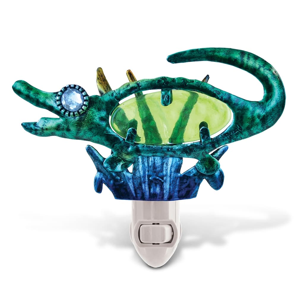 COTA Global Alligator Night Light - Plug in Night Light with Switch