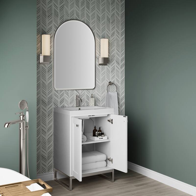 James Martin Vanities 533V24BNKWG Chianti 24" Free Standing Single