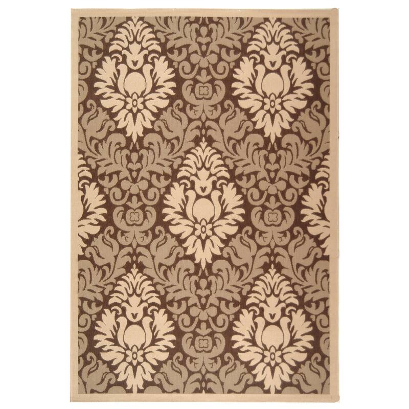 SAFAVIEH Courtyard Willene Boho Indoor/ Outdoor Waterproof Patio Backyard Rug