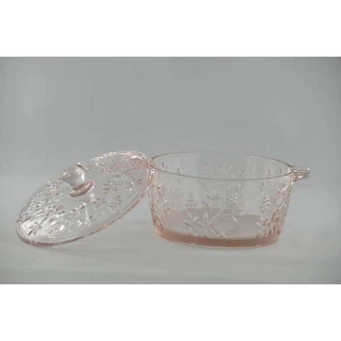 21 oz Lead-Free Glass Serving Dessert Bowl with Lid and Dishwasher Safe Great for Candy Salads and Desserts