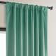 Exclusive Fabrics Heritage Plush Velvet Curtain (1 Panel)