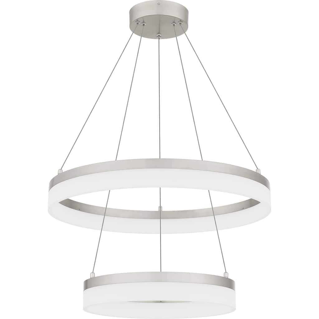 Cohen Integrated LED Brushed Nickel Pendant Light