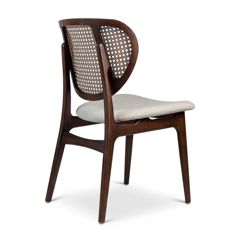 Modern Brazilian - Joelma - Cane Side Chair
